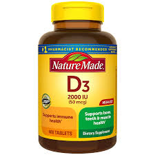 6 in other words, with the help of a little sunlight, your body is able to manufacture its own vitamin d. Nature Made Vitamin D3 2000 Iu Walgreens