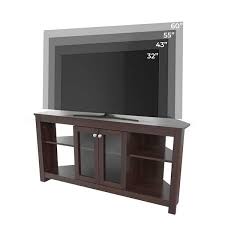 Inval 49 In Brown Wood Corner Tv Stand