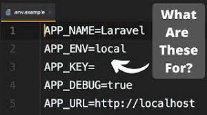 laravel env exle app x values