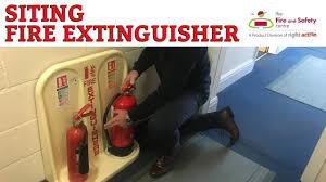 installing fire extinguishers