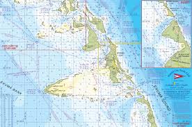 Nautical Chart Staniel Cay Yacht Club