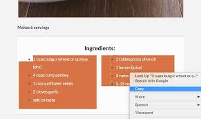 recipe nutrition calculator one