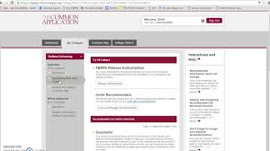 Students can also assign specic recommenders to each institution in this section. Common Application Ferpa Waiver Instructions And Naviance Matching Process Youtube
