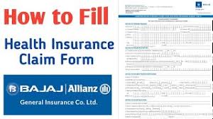 how to fill health insurance claim form