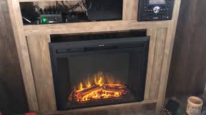 Install An Electric Fireplace In An Rv