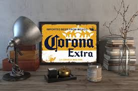 Corona Beer Sign Metal Wall Art