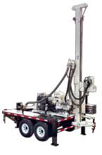 geothermal drill rig trailer