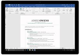 Resume Assistant Uses Linkedins Data To Make Word A Better