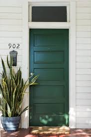 green front door paint colors and