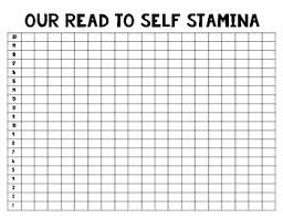 Read To Self Stamina Chart Worksheets Teaching Resources Tpt