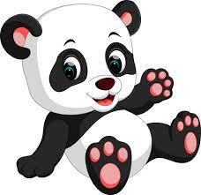 cute panda cartoon 8022262 vector art
