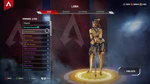 Loba's Gold Standard legendary skin : r/apexlegends