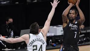 Find out the latest on your favorite nba teams on cbssports.com. Nba Scores Durant S 49 Helps Nets Overcome Bucks In Game 5 Of Playoffs
