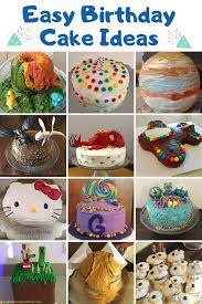 easy kid s birthday cake ideas