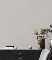 non woven wallpaper plain glitter beige