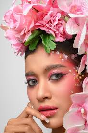 flower makeup images free on