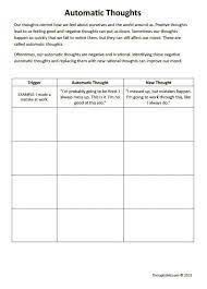 The worksheet is an assortment of 4 intriguing pursuits that will enhance your kid's knowledge and abilities. Automatic Thoughts Worksheet Therapist Aid Therapy Worksheets Cognitive Behavioral Therapy Cbt Worksheets