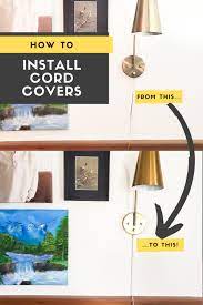 Easy Cord Covers For Wall Sconces