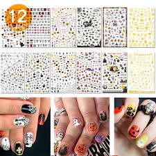 Themes include tasty treats, emojis, fun furry friends, pretty designs, and more! Amazon Com Tailaimei 1500 Pcs Halloween Nail Decals Stickers 12 Sheets Self Adhesive Diy Nail Art Tips Stencil For Halloween Party Include Pumpkin Bat Ghost Witch Etc Beauty