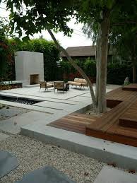 Upgrading your backyard with a decorative concrete patio is also an investment that will provide many years of enjoyment while improving the look of your landscape. Pin By Jeff Good On Contemporary R148 Modern Landscaping Backyard Landscaping Outdoor Inspirations