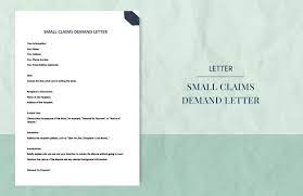 small claims demand letter in gdocslink