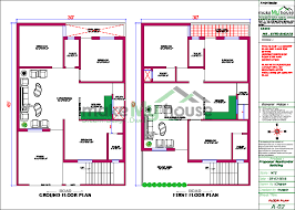 Buy 30x45 House Plan 30 By 45 Front