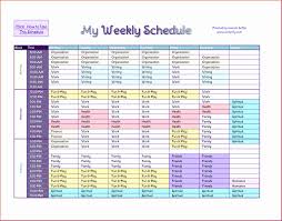 Excel Spreadsheet Template For Scheduling Awesome 8 Hourly