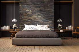 Reclaimed Wood Accent Wall Cama