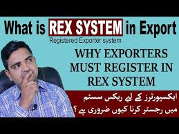 apply for rex registration in stan