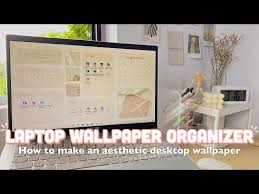 aesthetic desktop wallpaper organizer