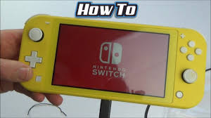 how to setup the nintendo switch lite
