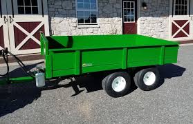 tractor dump trailers capacity for