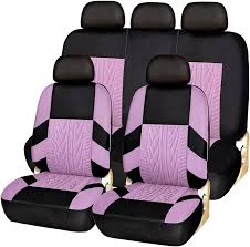 Auto High Women Car Seat Covers Pink