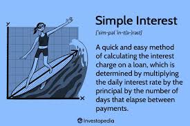 simple interest who benefits with