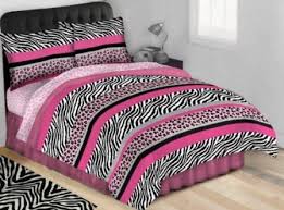 zebra print bedding bedroom decor