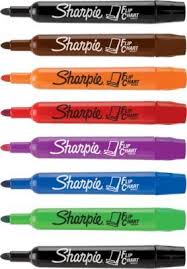 Staples Has The Sharpie Flip Chart Markers Assorted 8
