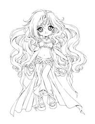Anime girl by montzalee wittmann. Anime Coloring Pages Girl Idea Whitesbelfast Com