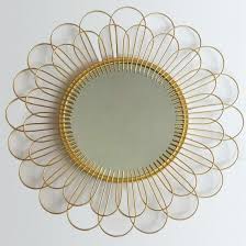 Modern Decorative Flower Wall Mirror