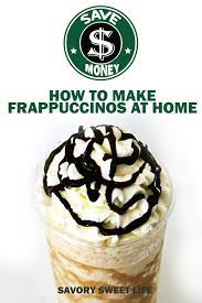 starbucks frappuccino recipe mocha