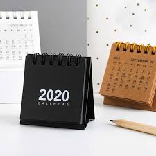 Its time to say for a new year, you also want a new calendar that helps you organized all year long. New Year 2020 Mini Table Calendar Creative Simple Desk Coil Notepad Kraft Paper Calendar Daily Schedule Yearly Agenda Organizer Aliexpress