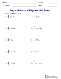 Logarithmic And Exponential Integrals