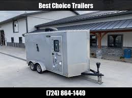 used cross trailers 7x14 toy hauler
