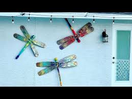 Diy Garden Dragonfly Wall Art Made
