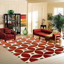 fcarpet 12 ft pure woollen red carpet