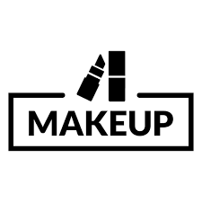 makeup logo template editable design to