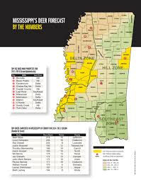 Mississippi Deer Rut Chart 2019