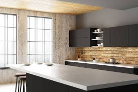concrete kitchen interior design