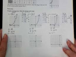 7 1 Graphing Exponential Functions