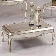 Find something extraordinary for every style, and enjoy free delivery on most items. Bassett Mirror T1267 100 Collette Rectangular Coffee Table In Antique Gold By Bassett Mi Rectangle Cocktail Table Coffee Table Setting Living Room Coffee Table