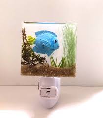 Plug In Wall Night Light Aquarium
